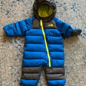 The North Face infant snow suit